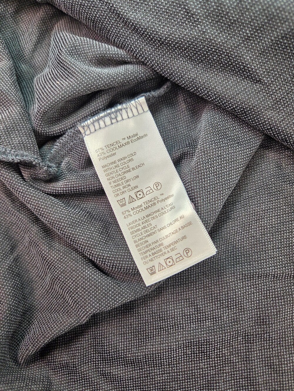 Tommy Bahama IslandZone Polo Shirt Men’s XL Gray - Picture 5 of 6